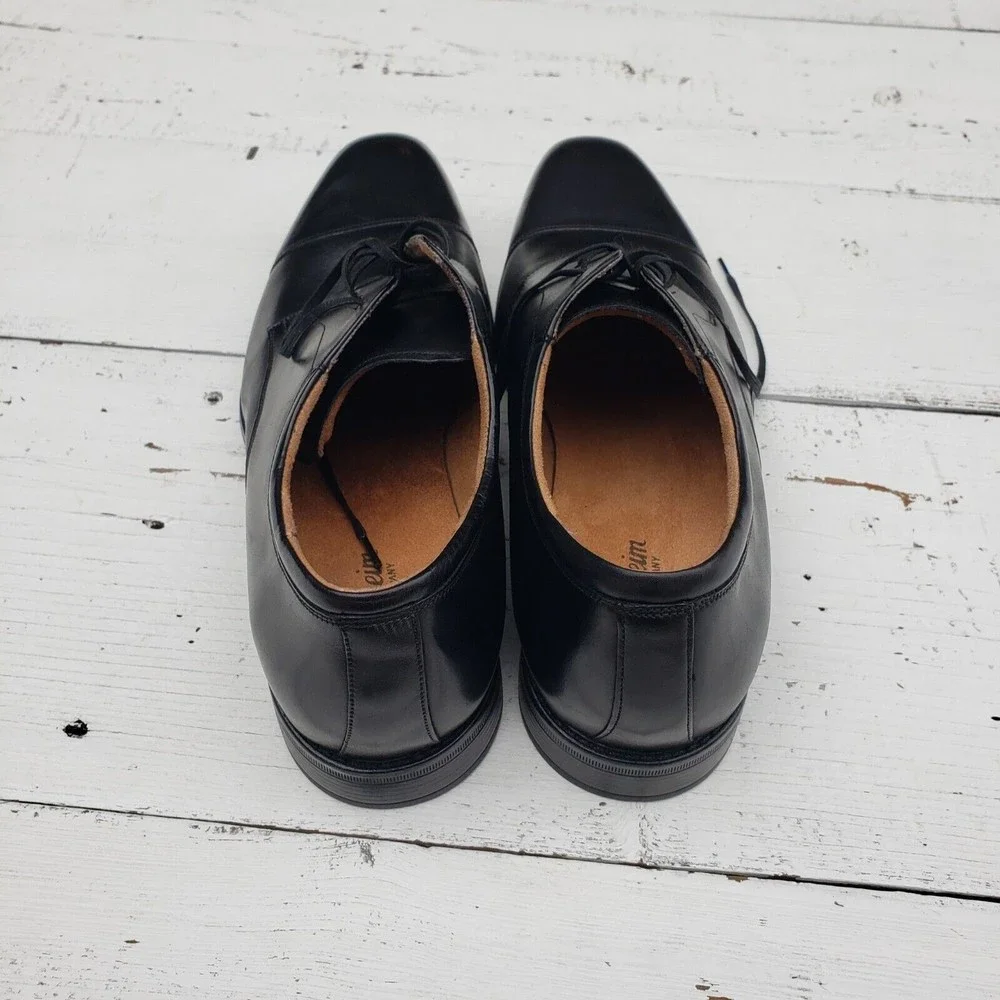 Florsheim Men's 13/47 Lite Hybrid Plain Toe Tie Oxford Leather Black NEW - Picture 6 of 6